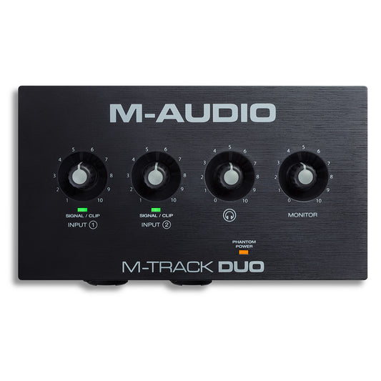 M-Audio M-Track Duo 2-in 2-out USB Audio Interface