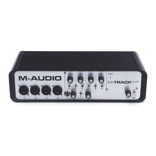 M-Audio M-Track Quad 4 In/Out with Insert USB Audio Interface