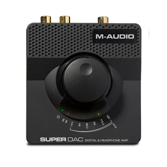 M-Audio Super DAC II USB Audiophile-Grade Converter & Headphone Amp