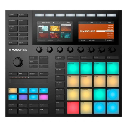 Native Instruments Maschine MK3 Groove Production With 24-bit/96kHz USB 2.0 Audio Interface