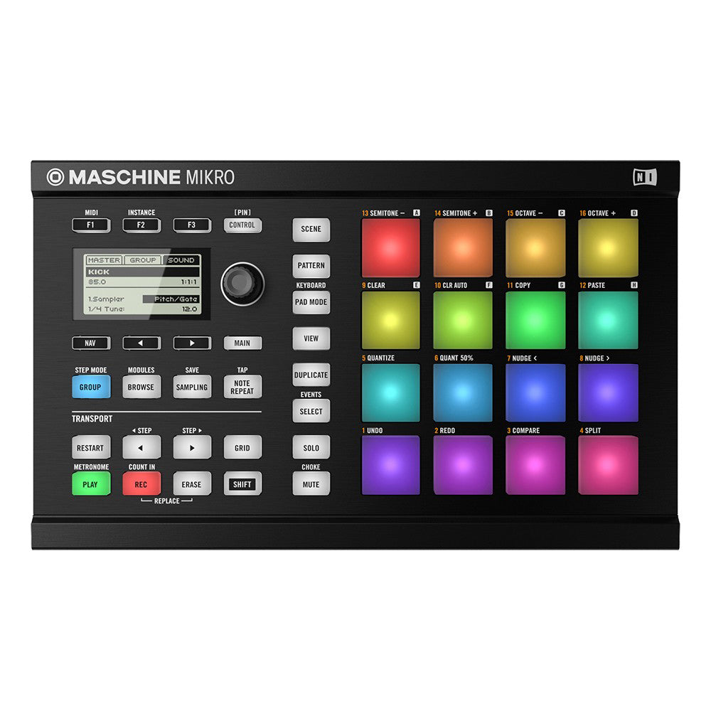 Native Instruments Maschine Mikro MK2 Groove Production, Black