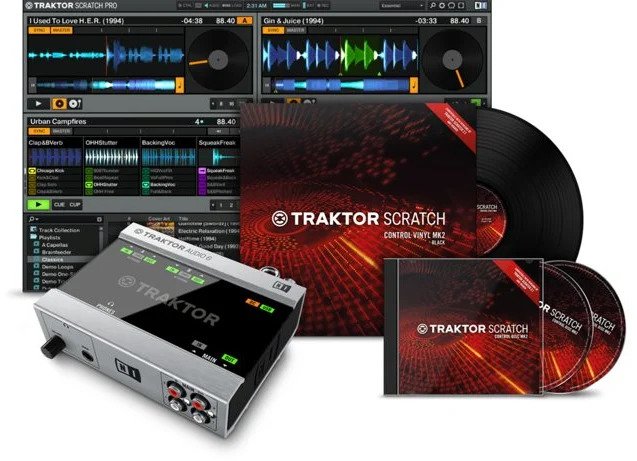 Native Instruments Traktor Scratch A6 Digital Vinyl System