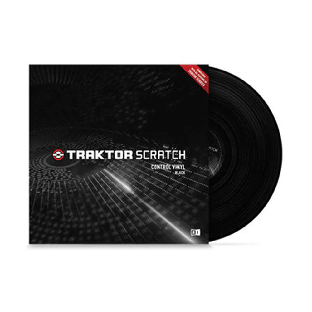 Native Instruments Traktor Scratch Control Vinyl Black (Compatible With Older Traktor Scratch)