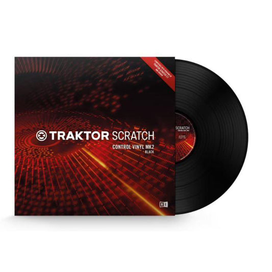 Native Instruments Traktor Scratch Control Vinyl MK2 Black