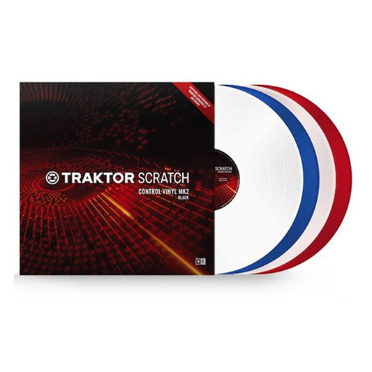Native Instruments Traktor Scratch Control Vinyl MK2 Blue