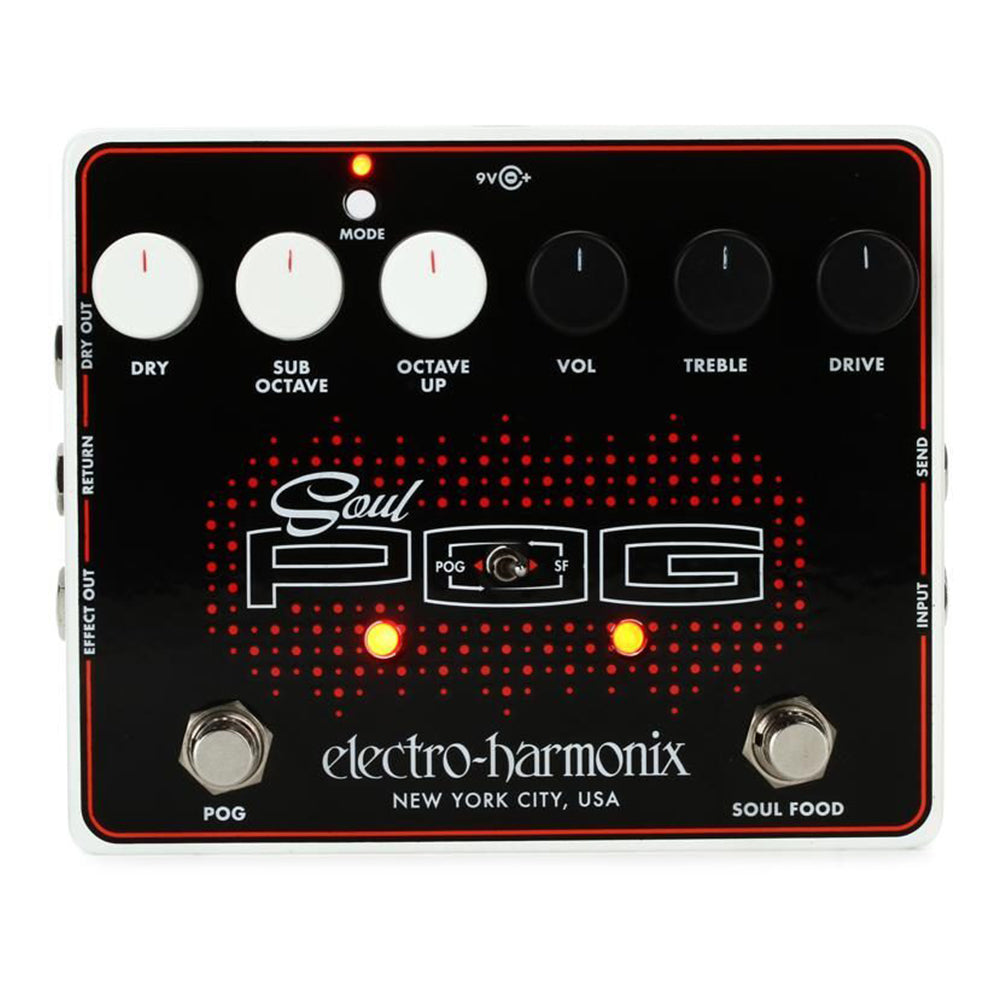 Electro-Harmonix Soul POG Multi-Effect Guitar Effects Pedal