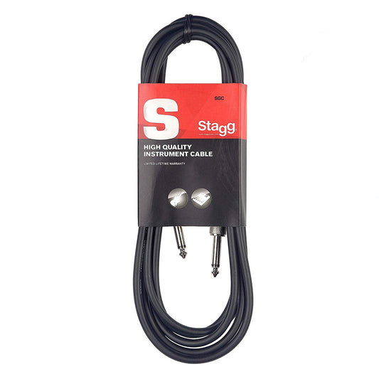 Stagg SGC6 Guitar Cable 20 Feet / 6 Meter