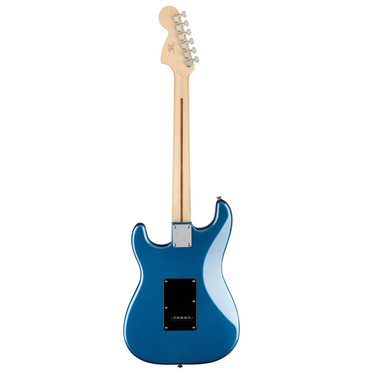 Squier Affinity Series Stratocaster Electric Guitar, Maple FB, Lake Placid Blue