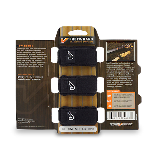 FretWraps™ String Muters (3-Pack)