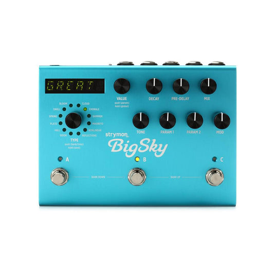 Strymon BigSky Reverb Guitar Effects Pedal