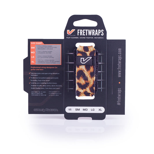 Gruv Gear FretWraps Strings Muter Leopard SM