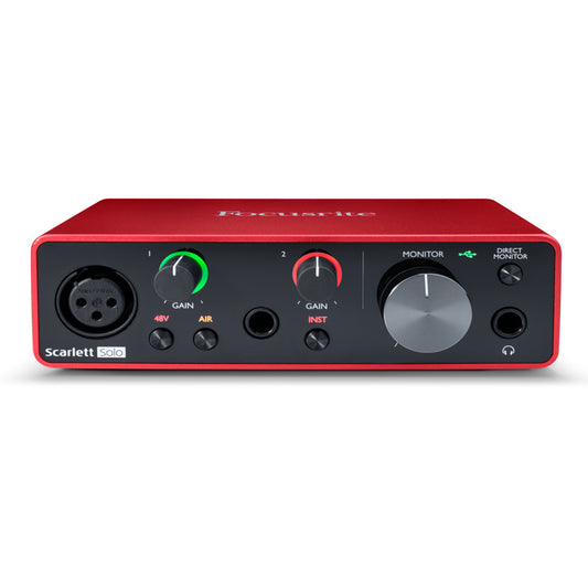 Focusrite Scarlett Solo (3rd Generation) USB Audio Interface